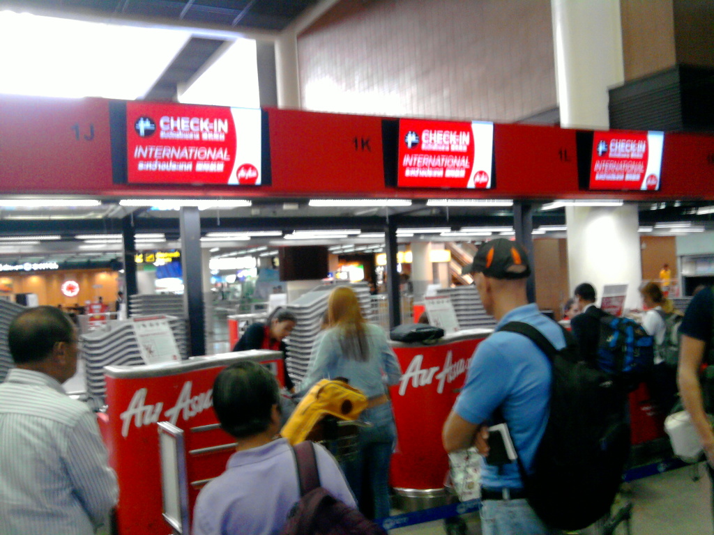 photo check in zone 1 air asia 1